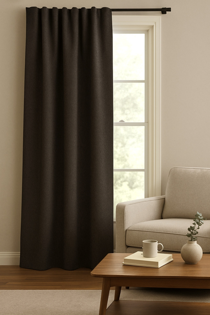 Verduisteringsstof Black Out, taupe