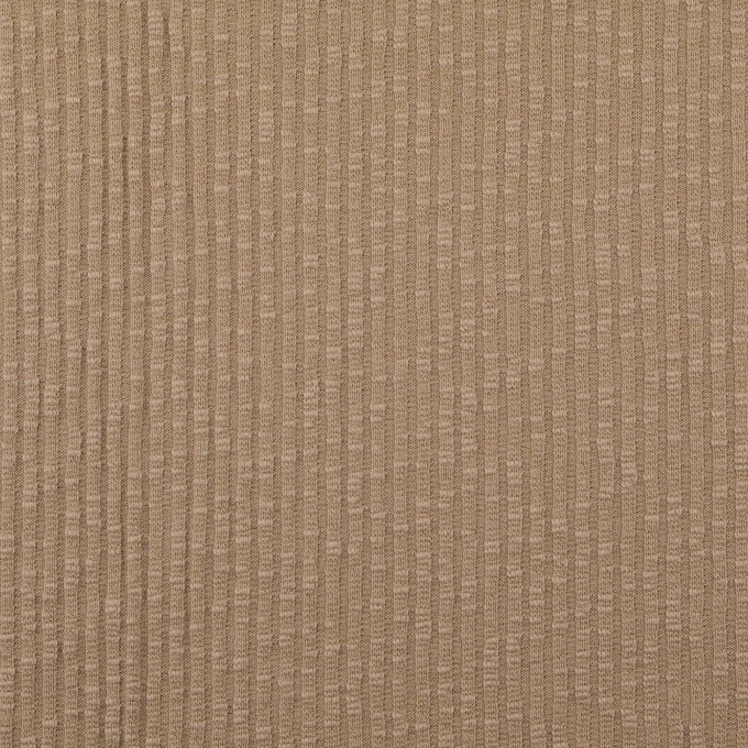 Tissu maille tricot côtelé Vintage, sable