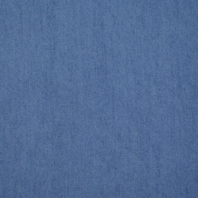 Viscose chambray, jeansblauw