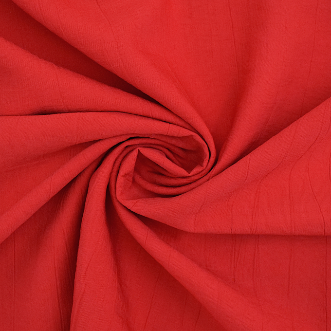 Viscose Crinkle Fibre Mood, rood