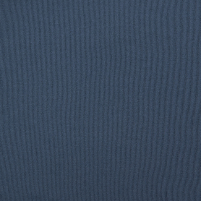 Viscose fijne ribjersey brushed, jeansblauw