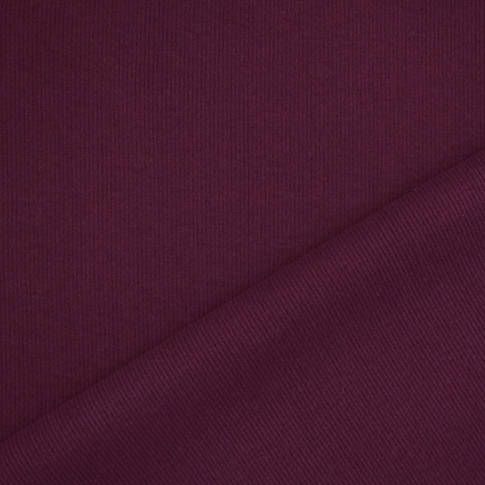 Viskose Feinrippjersey Brushed, weinrot