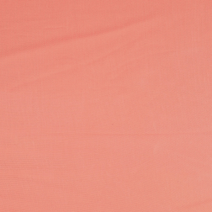Tissu viscose crêpe georgette uni, saumon