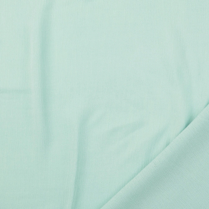 Tissu viscose crêpe georgette uni, menthe