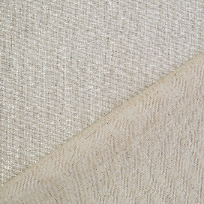 Viscose linnen Glitter, naturel