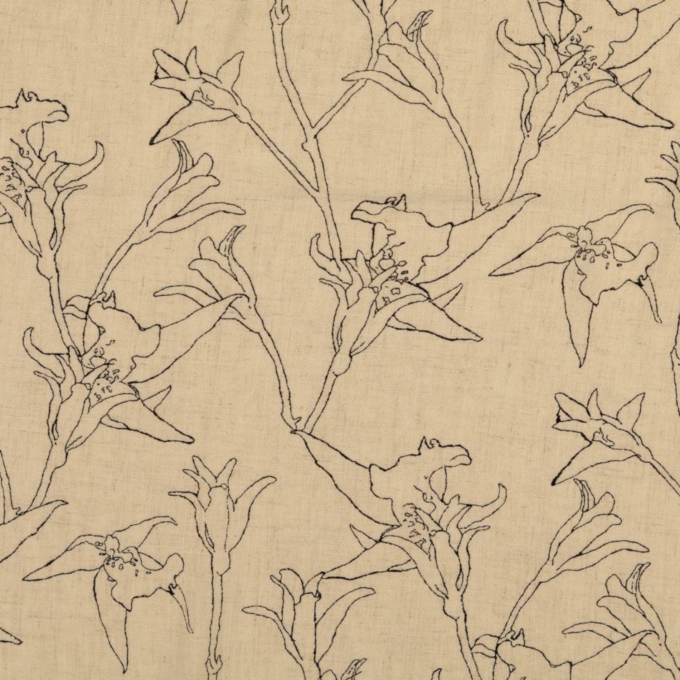 Viscose Linnen Lillie, naturel