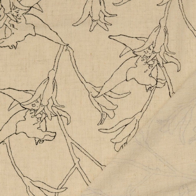 Viscose Linnen Lillie, naturel