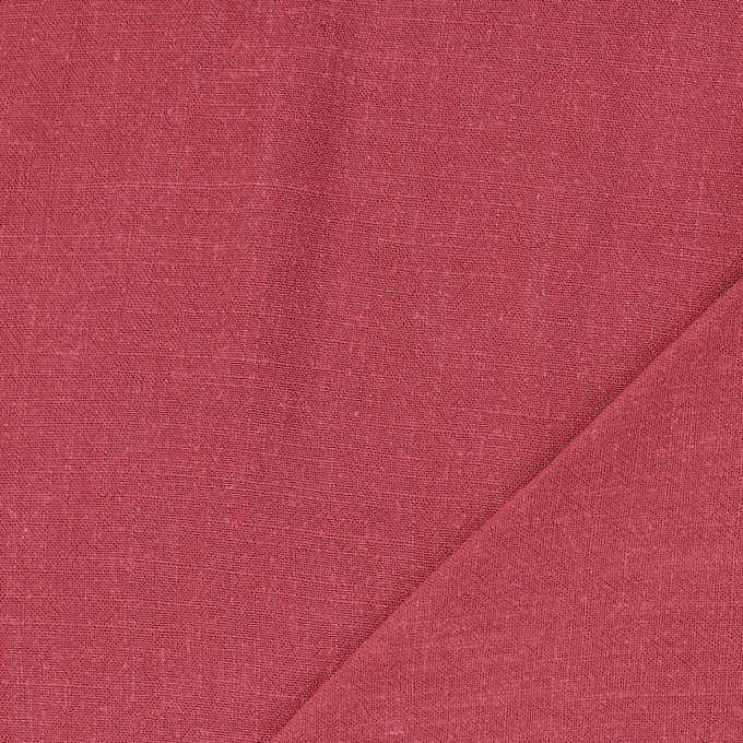 Viscose linnen mix, frambooskleurig