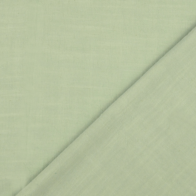 Viscose linnen mix, licht pastelgroen