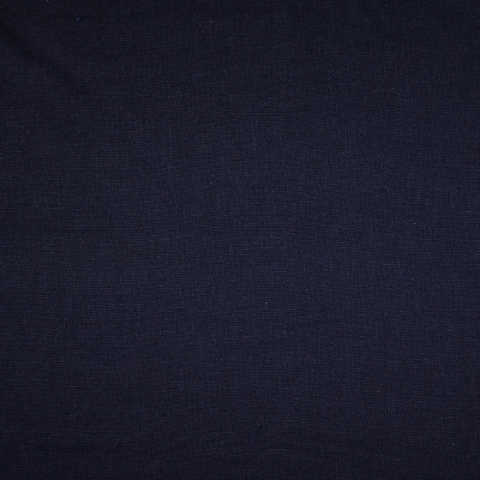 Viscose linnen mix, marineblauw
