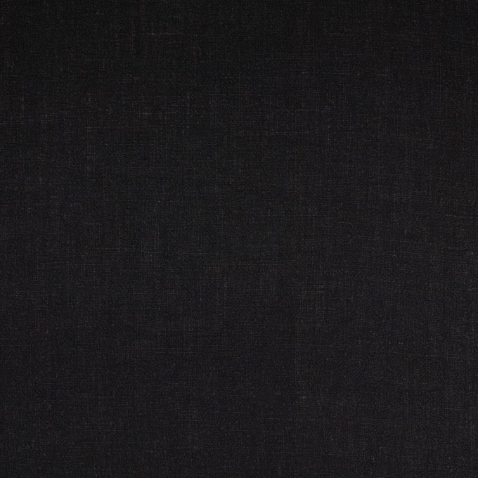 Viscose linnen mix, zwart