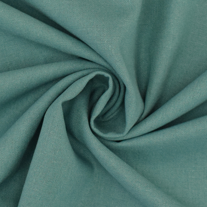 Viscose linnen mix uni, oudpetrol