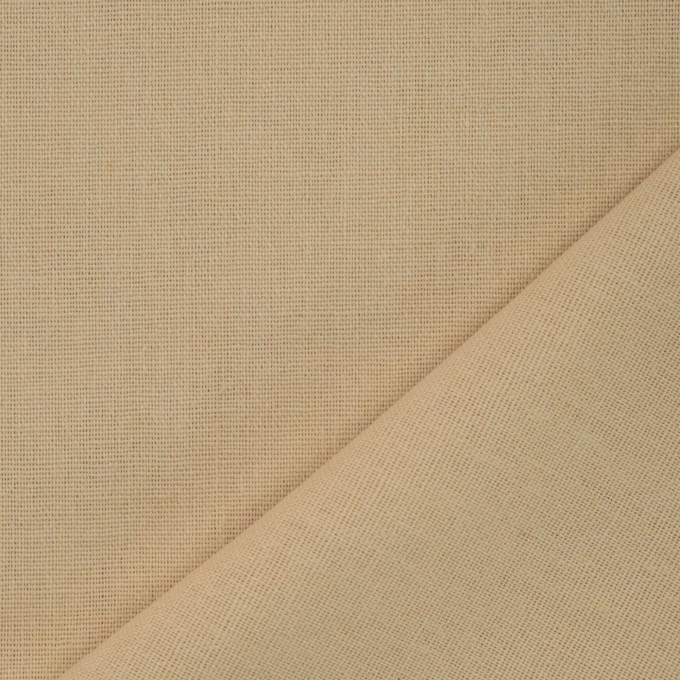 Viscose linnen mix uni, crèmekleurig
