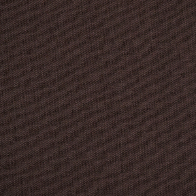 Tissu lin viscose mélangé, marron foncé