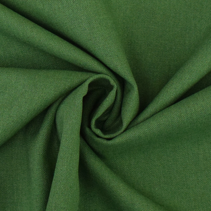 Tissu lin viscose mélange, vert foncé profond