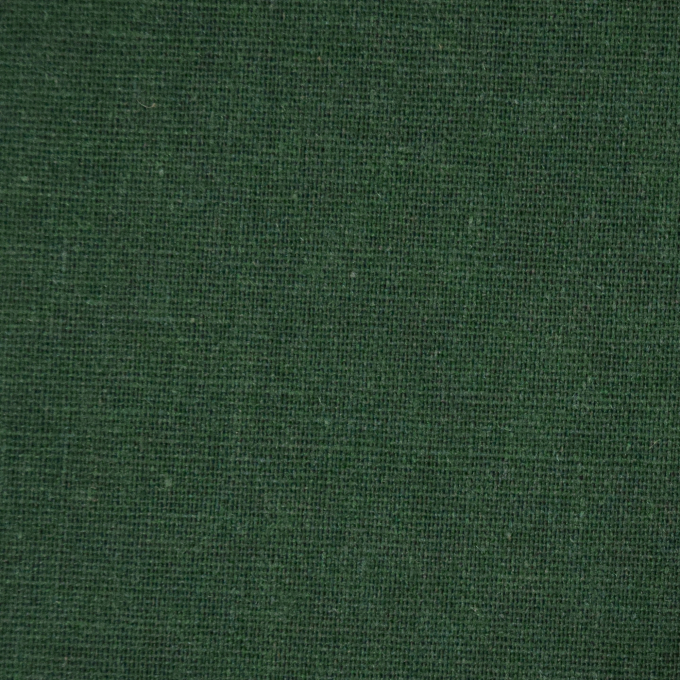 Tissu lin viscose mélange, vert foncé
