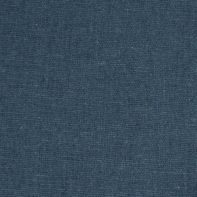 Viscose linnen mix uni, jeansblauw