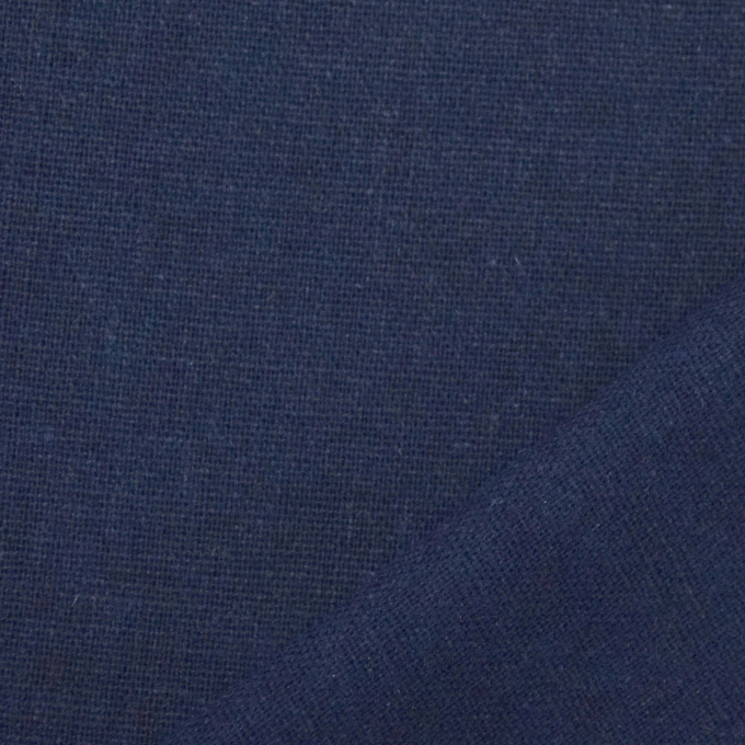 Viscose linnen mix uni, marineblauw