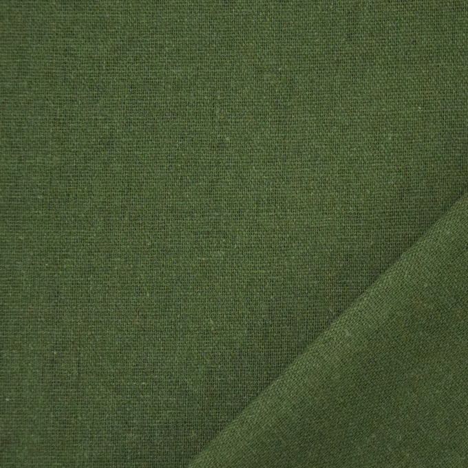 Viscose linnen mix uni, mosgroen