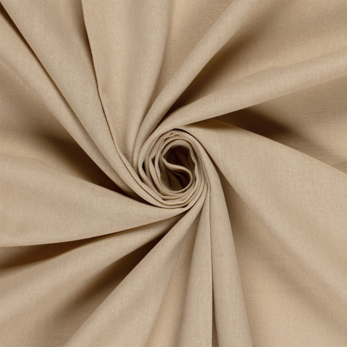Viscose linnen mix uni, naturel