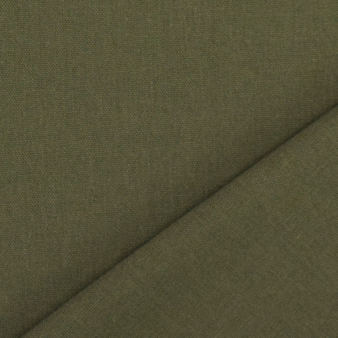 Viscose linnen mix uni, olijfgroen