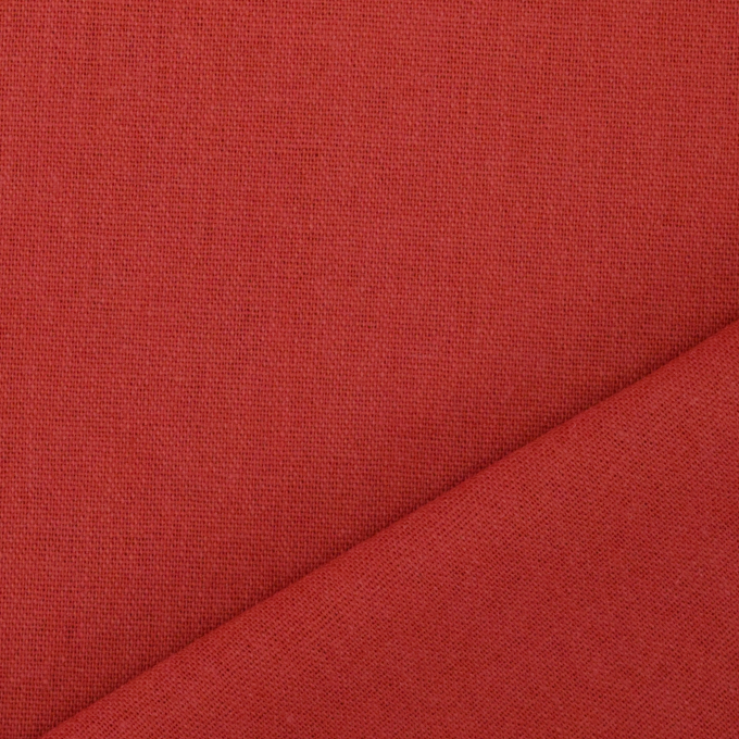 Viscose linnen mix uni, roestrood