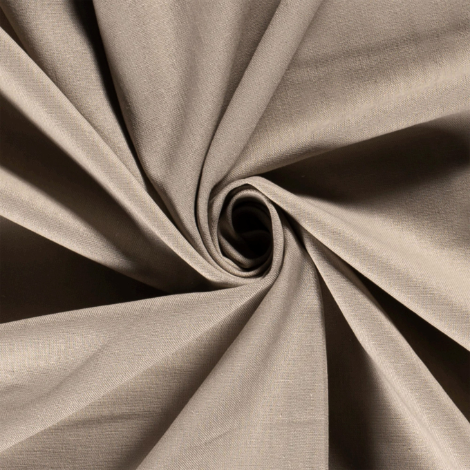 Tissu lin viscose mélange, sable