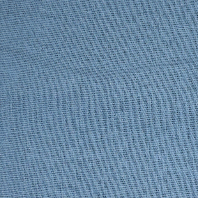 Viscose linnen mix uni, duivenblauw