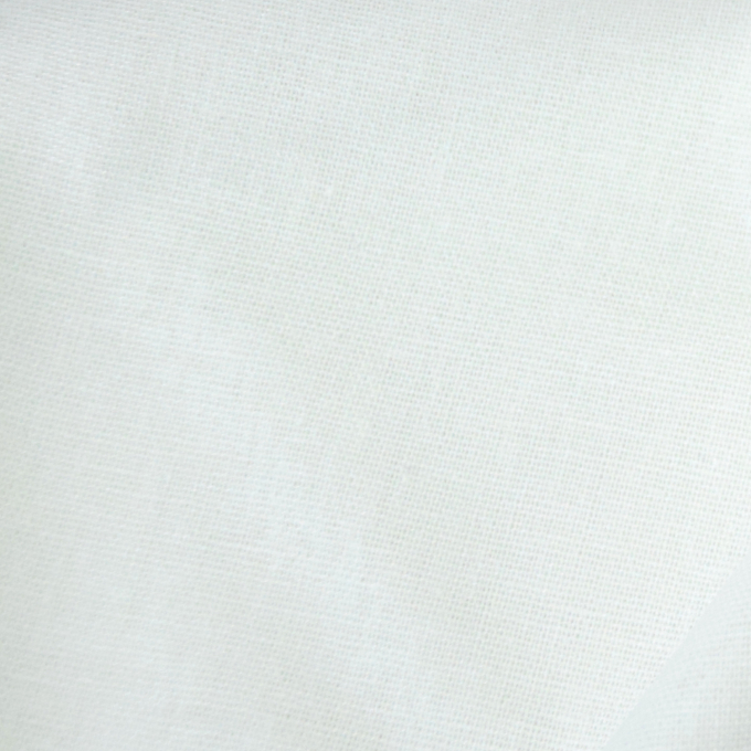 Viscose linen mix plain, white