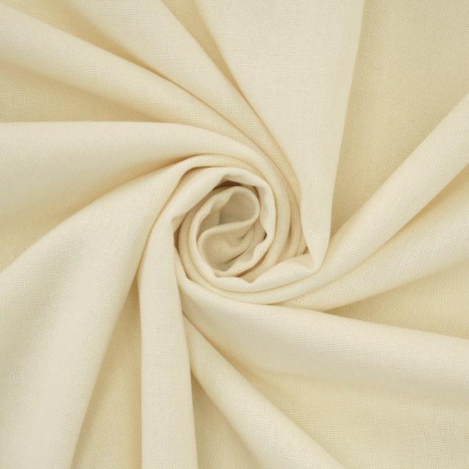 Tissu lin viscose mélange, blanc cassé