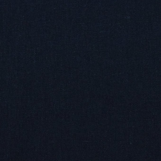 Tissu lin viscose uni, bleu foncé