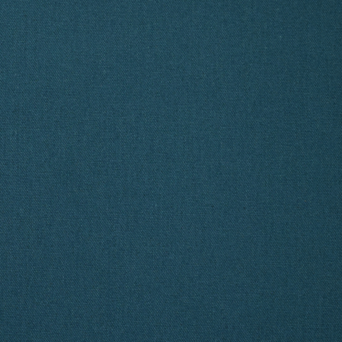 Tissu lin viscose uni, bleu denim