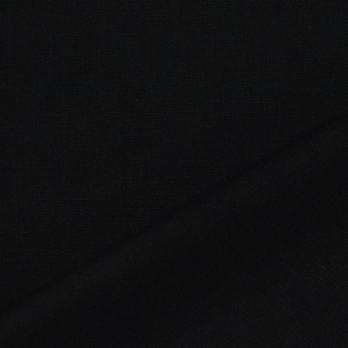 Viscose linnen uni, zwart