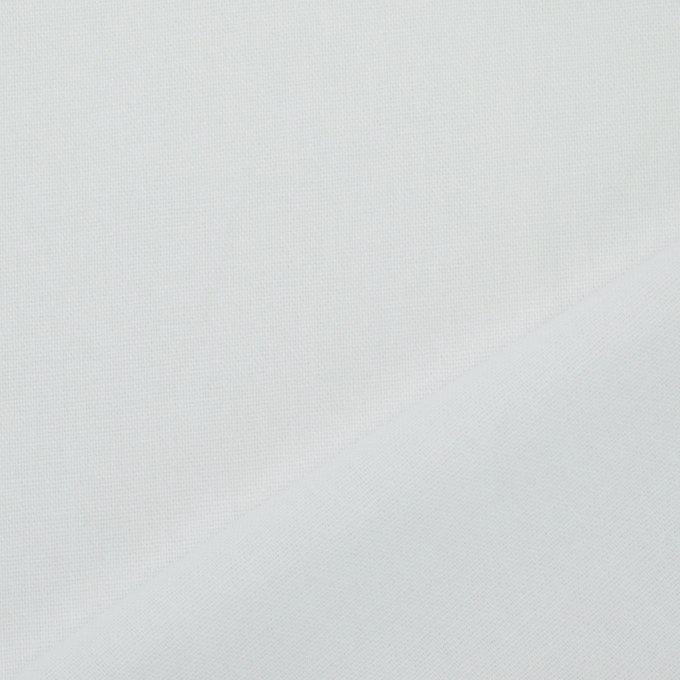 Tissu lin viscose uni, blanc