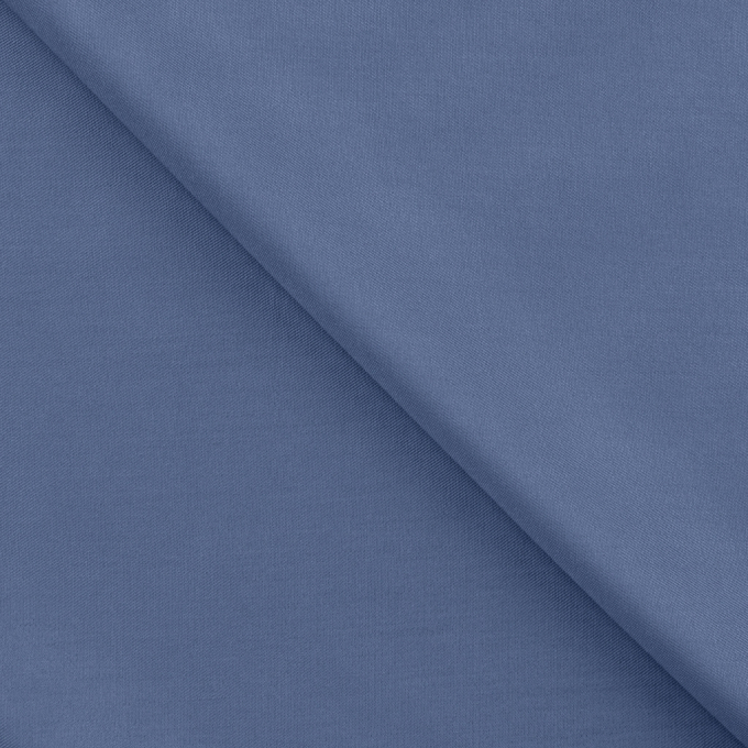 Viscose twill, jeansblauw