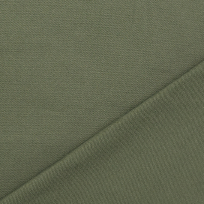 Tissu viscose sergé twill Maya, kaki