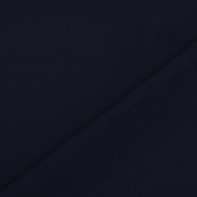 Tissu viscose sergé twill Maya, bleu marine