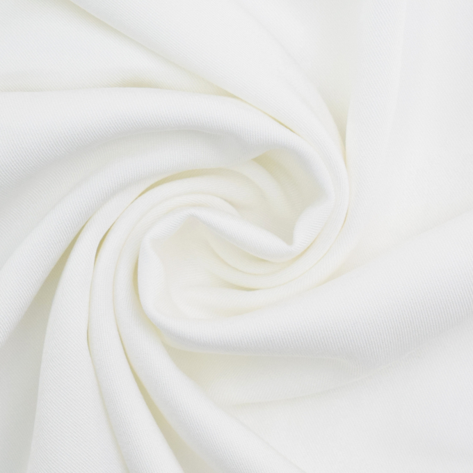 Tissu viscose sergé twill Maya, blanc cassé