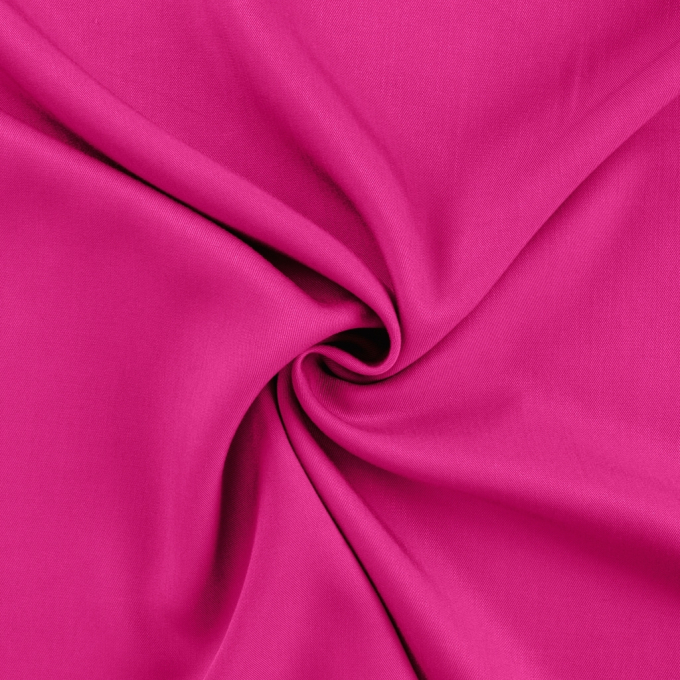 Viscose twill, lichtfuchsia
