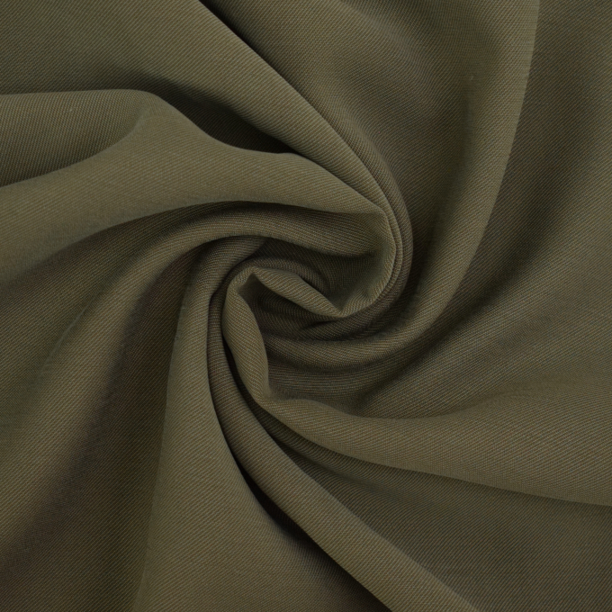 Viskose Twill Tencel Finish Fibre Mood, khaki