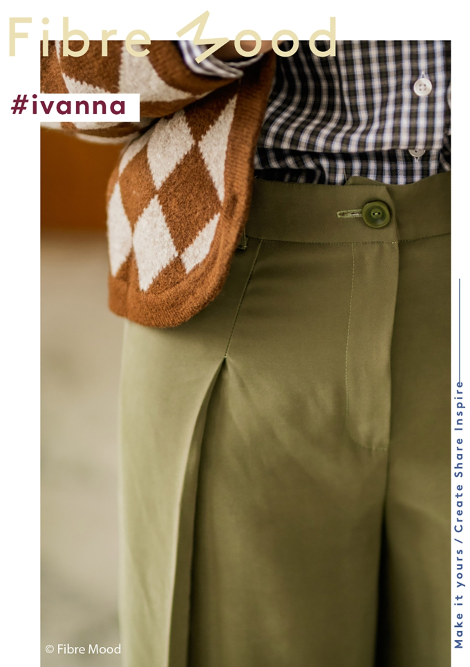 Viskose Twill Tencel Finish Fibre Mood, khaki