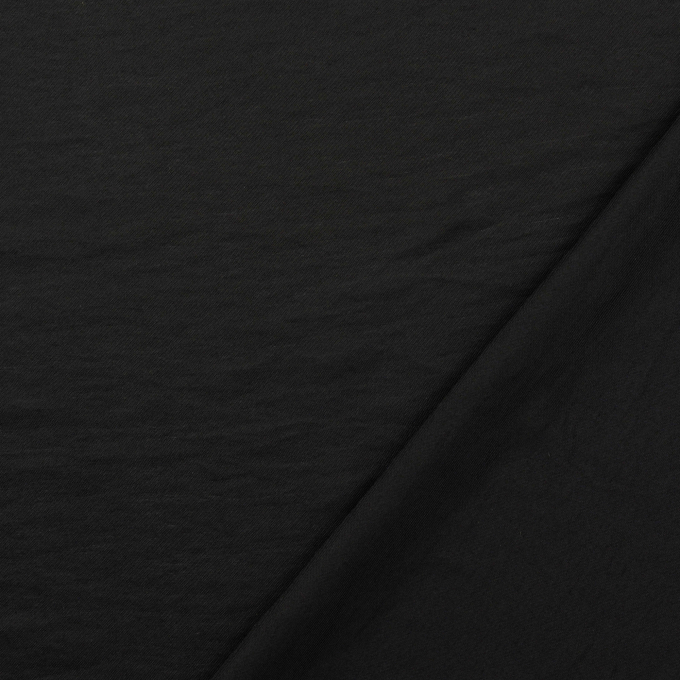 Tissu voile de viscose Leni, noir