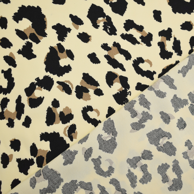 Viscose Voile Leo, vanilla