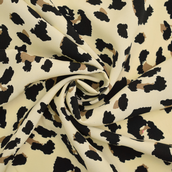 Viscose Voile Leo, vanilla