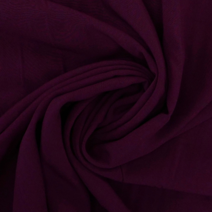 Viscose voile uni, donker roodpaars
