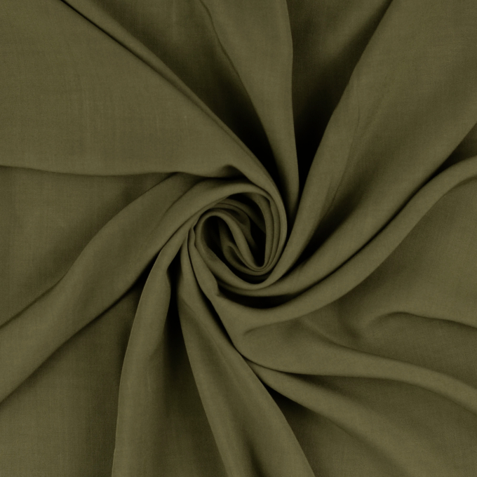 Viskose Voile uni, oliv