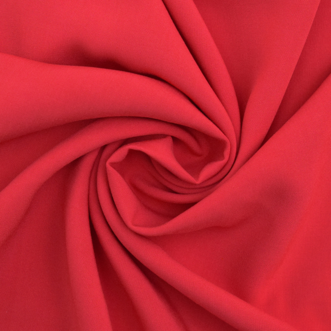 Viskose Voile uni rot