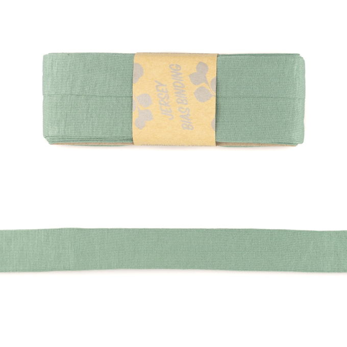 Biais couture jersey viscose 3m vert pâle
