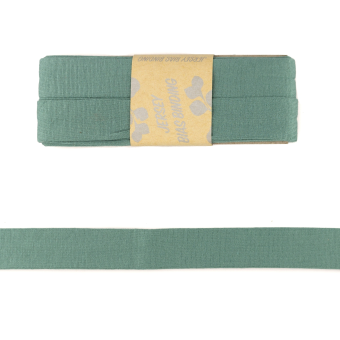 Biais couture jersey viscose 3m vert tilleul