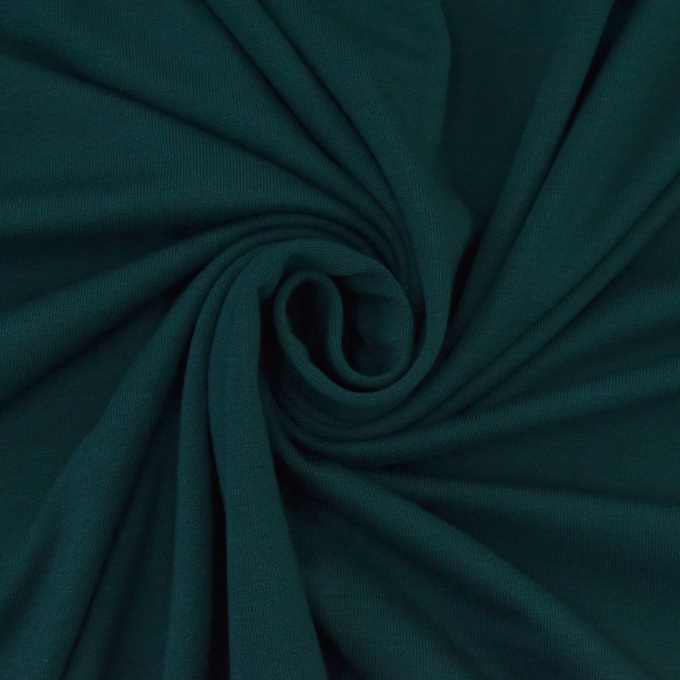 Viscose jersey donkerpetrol